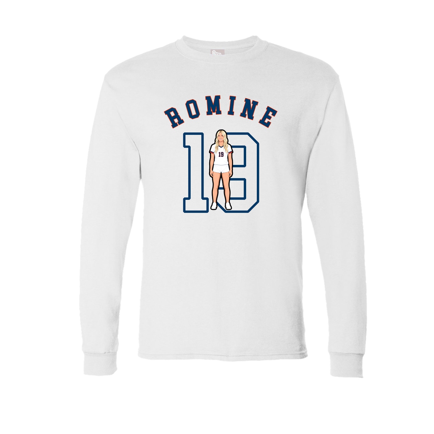 Long Sleeve Tee — Shirsey Arch in White