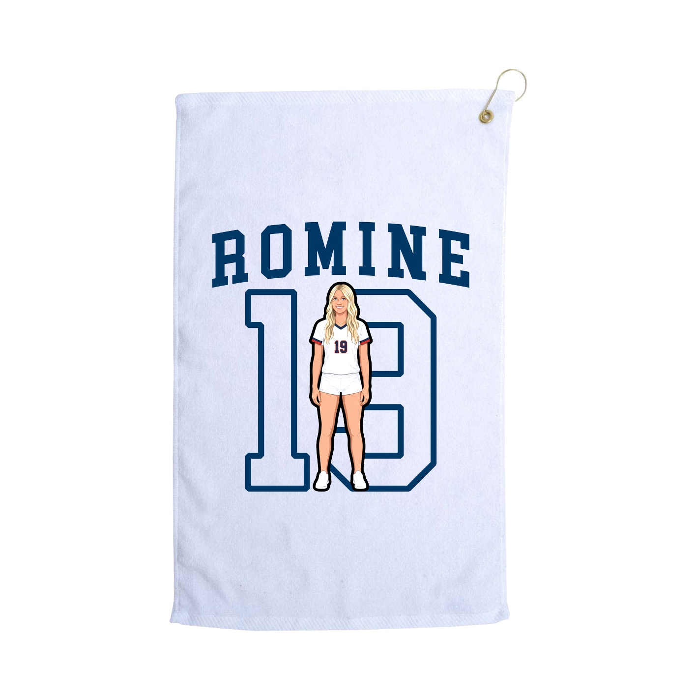Golf Towel — Shirsey in White