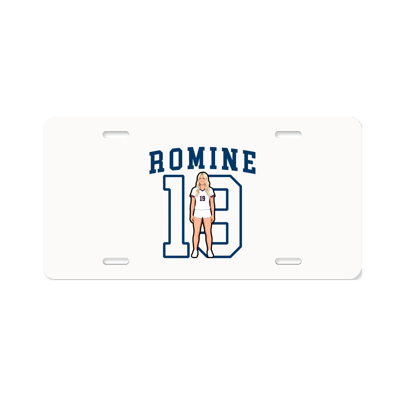Aluminum License Plate