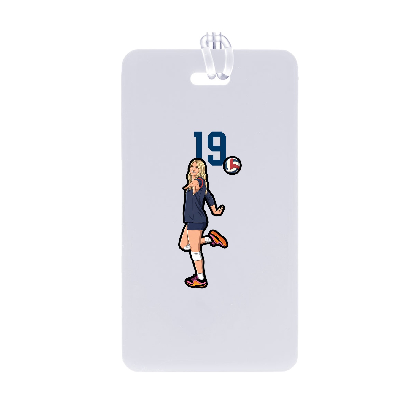 Bag Tag — Number Top in Classic
