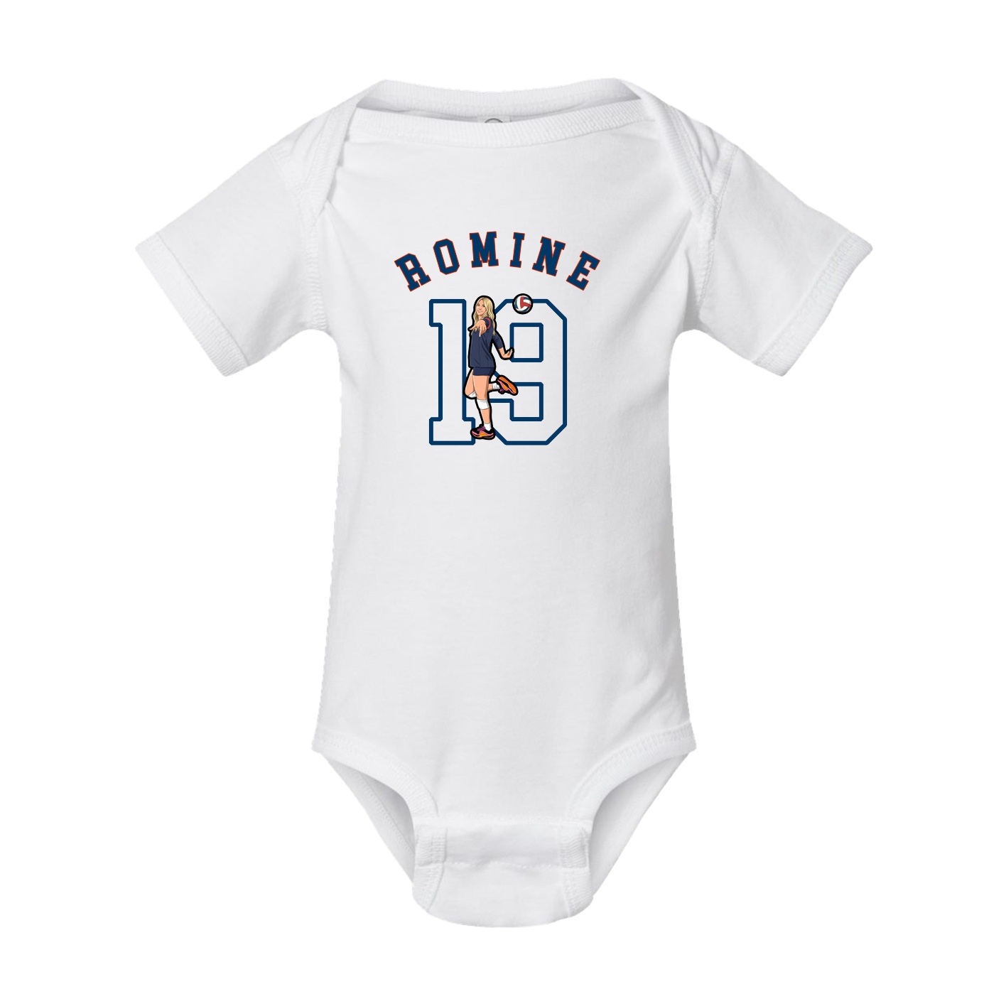 Baby Onesie — Shirsey Arch in White