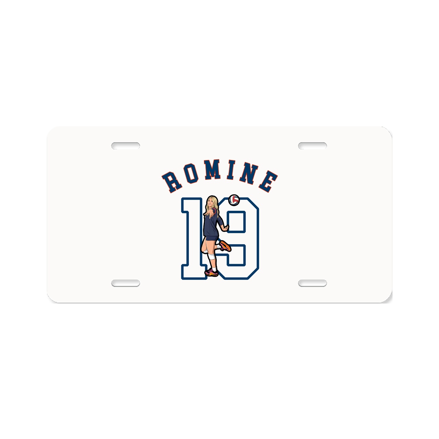 License Plate — Shirsey Arch in Classic