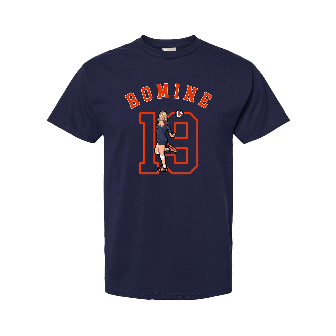 Youth Tee — Shirsey Arch in Navy