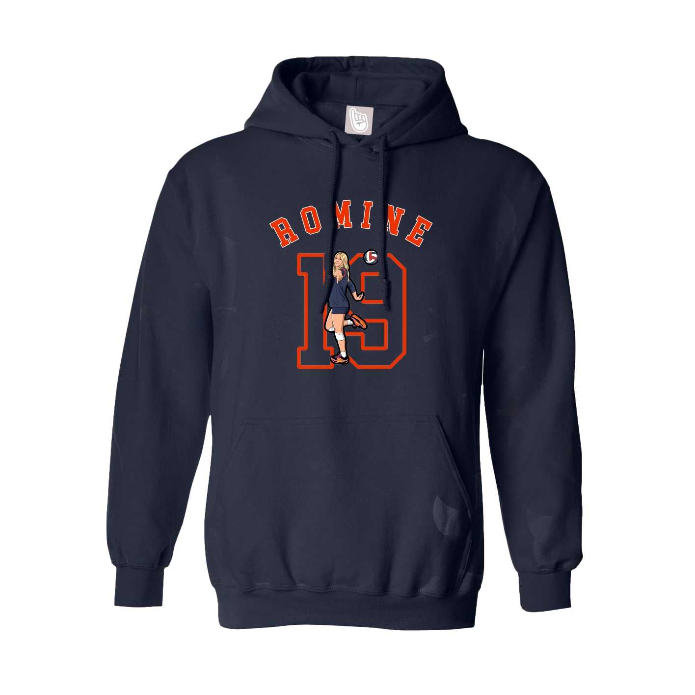 Youth Hoodie — Shirsey Arch in Navy