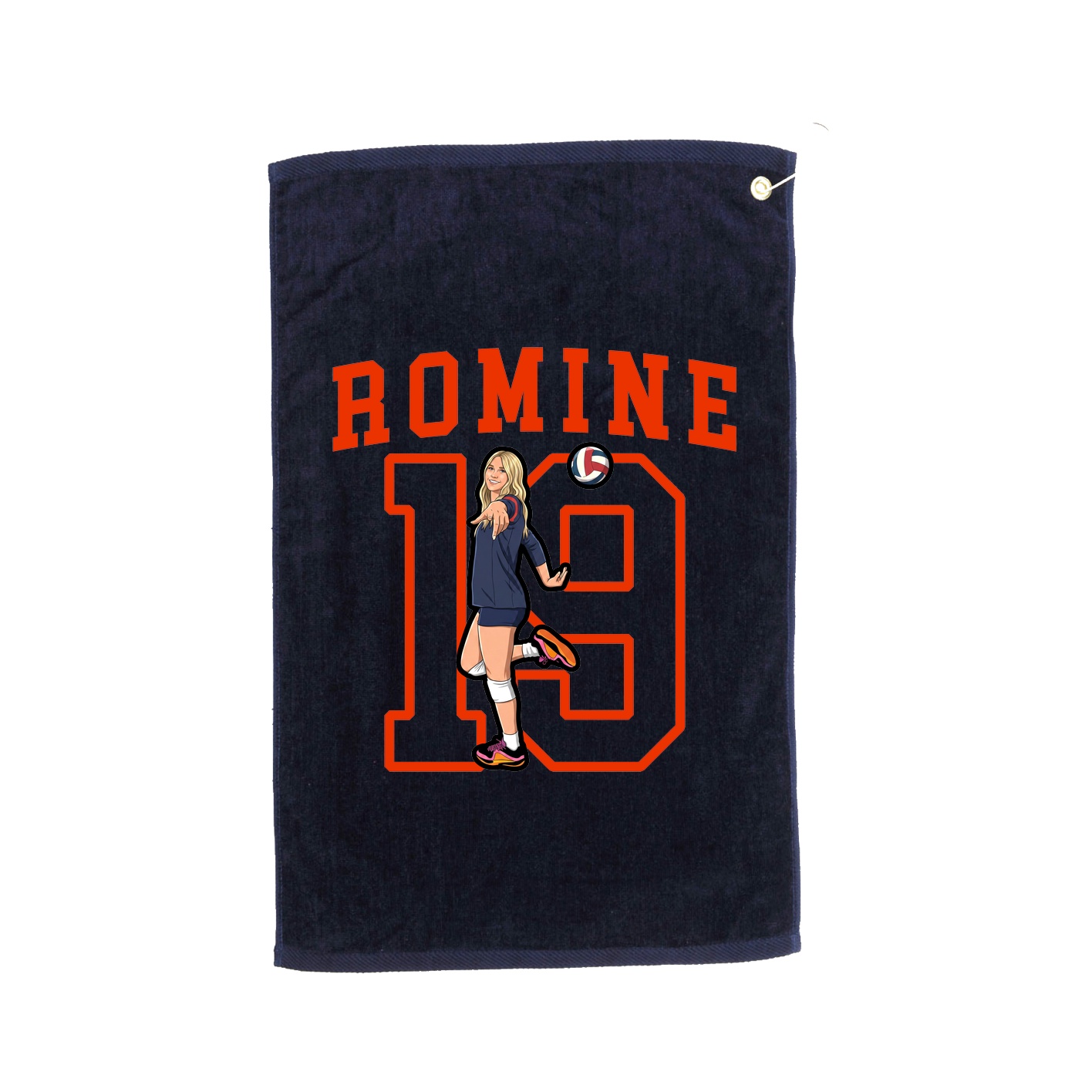 Golf Towel — Shirsey in Navy