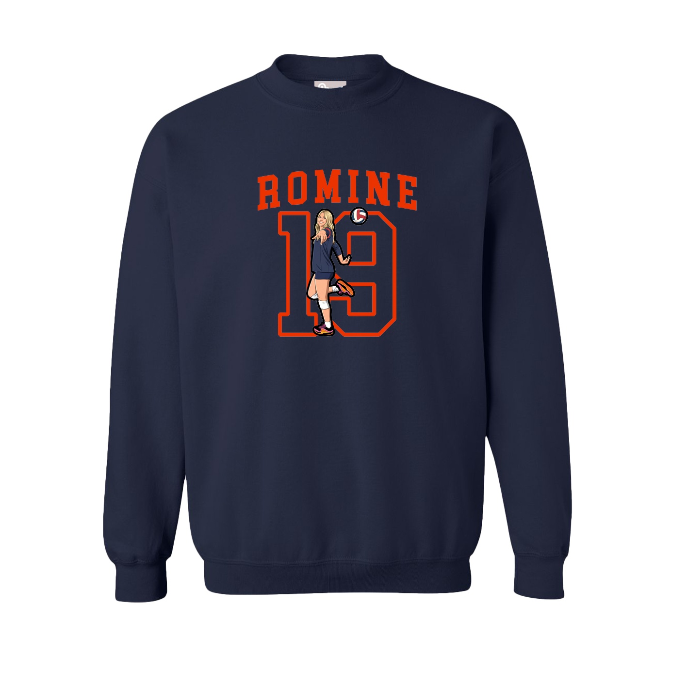 Fleece Crew — Shirsey in Navy