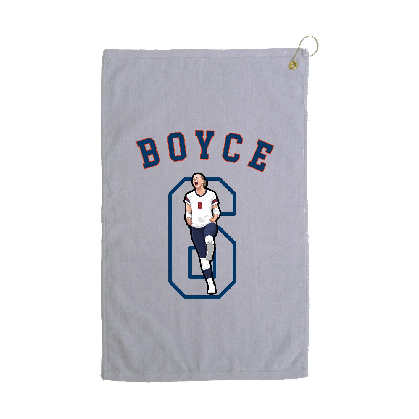Golf Towel — Shirsey Arch in Grey