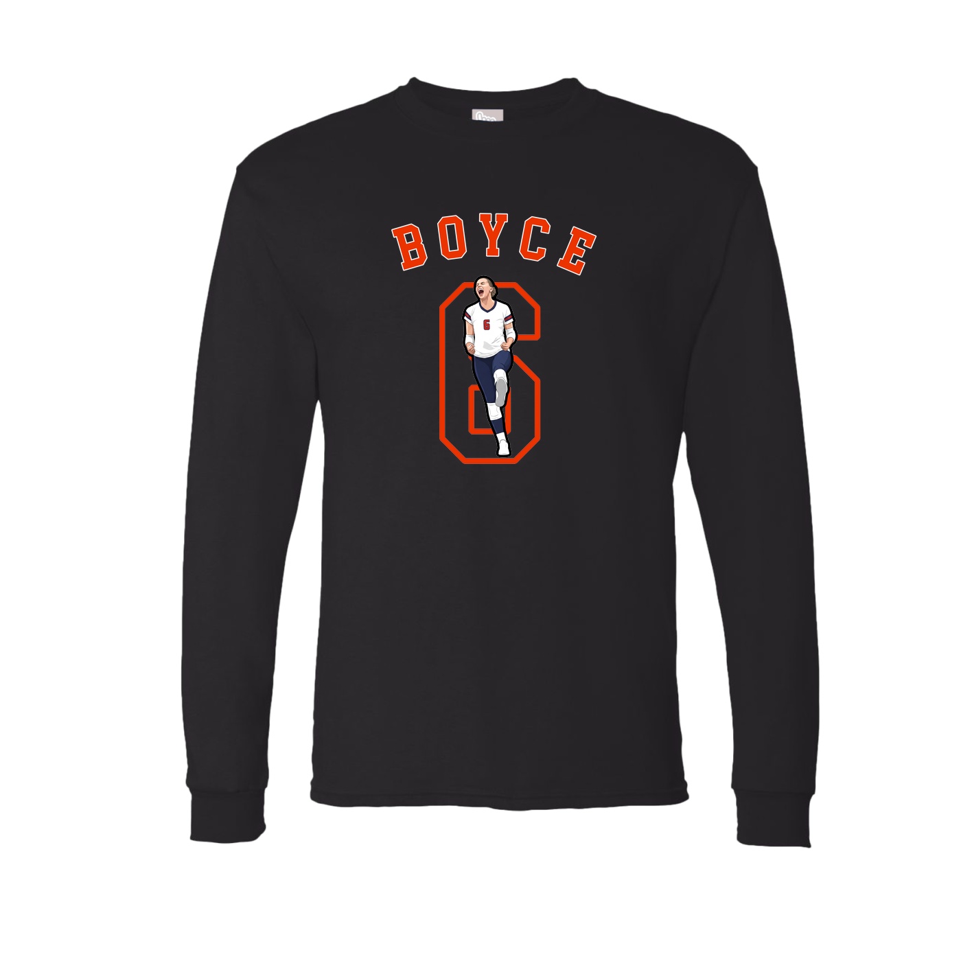 Long Sleeve Tee — Shirsey Arch in Black