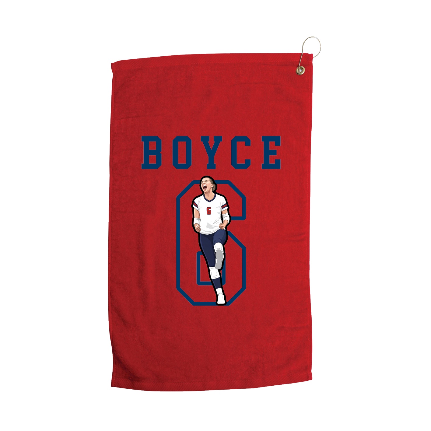 Golf Towel — Shirsey in Red