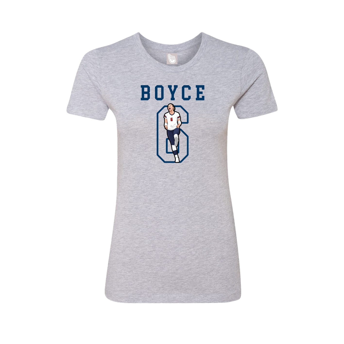 Womens Tee — Shirsey in Grey