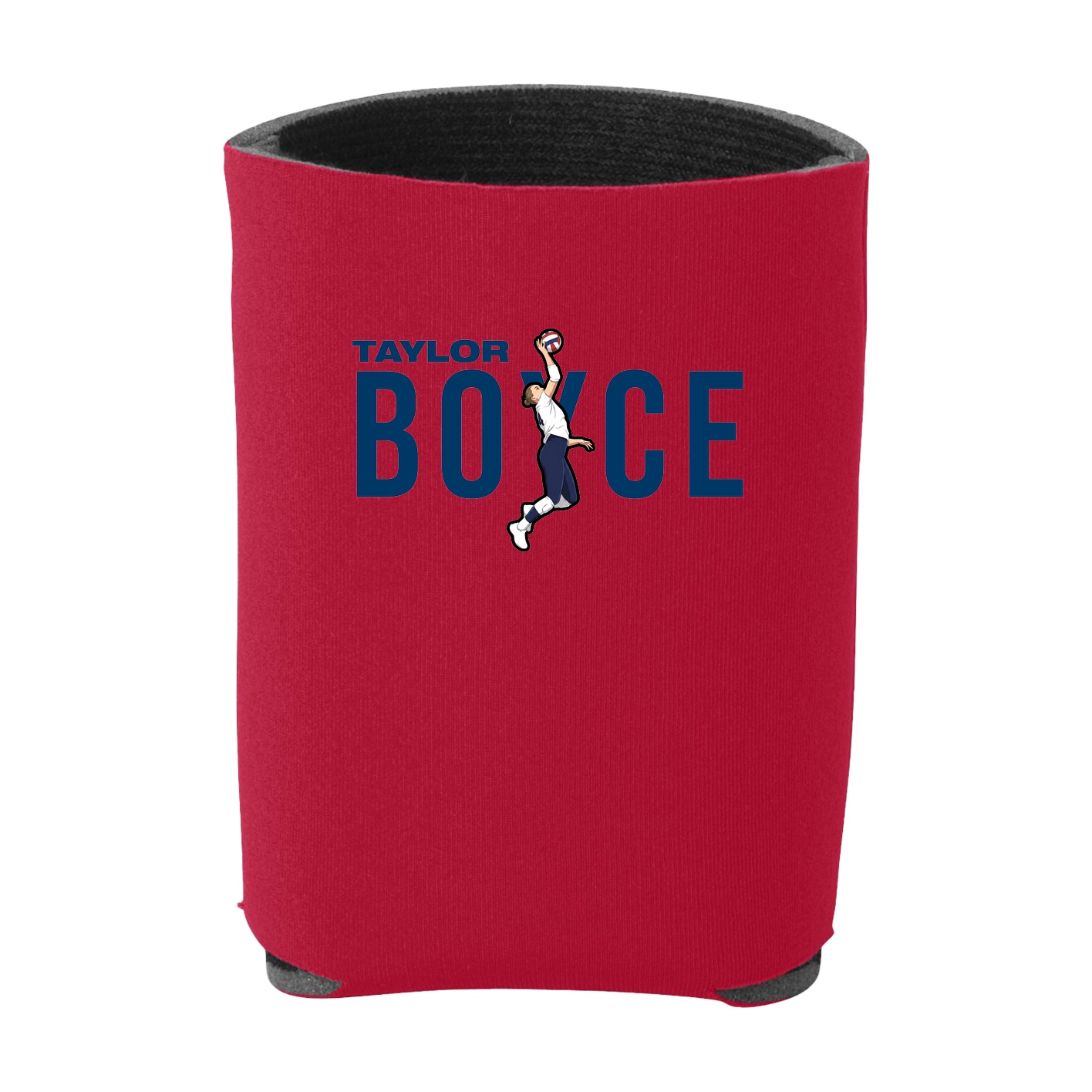 Can Holder — Player Name in Red