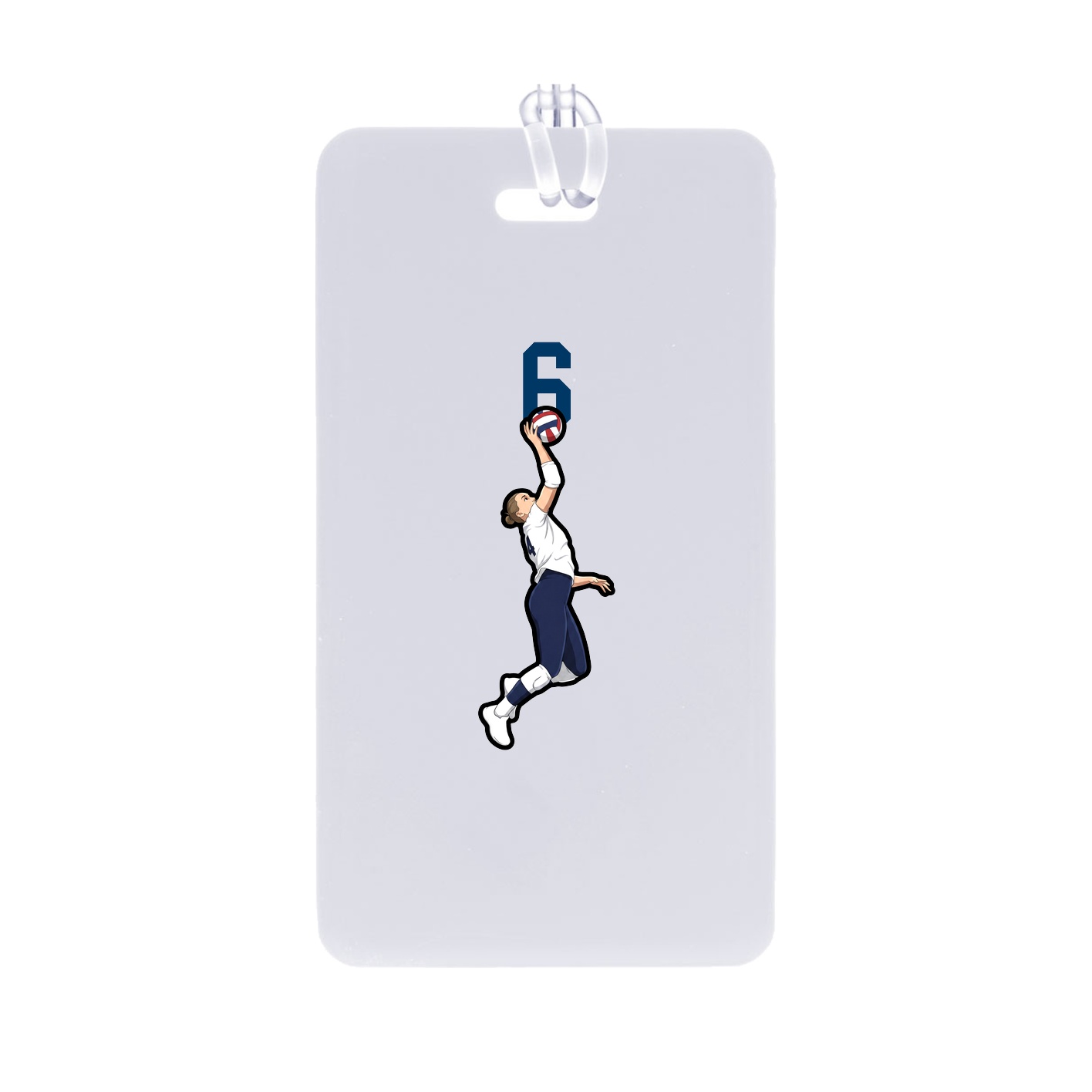 Bag Tag — Number Top in Classic