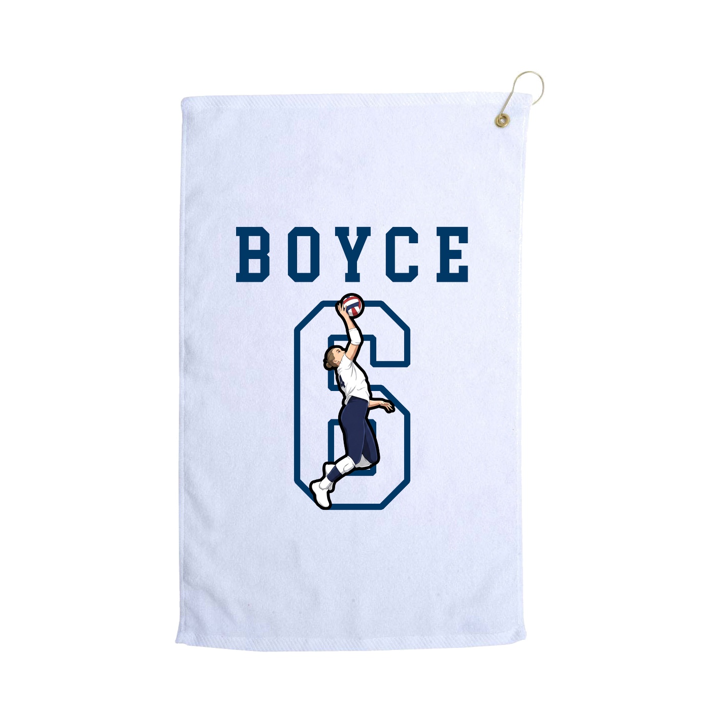 Golf Towel — Shirsey in White