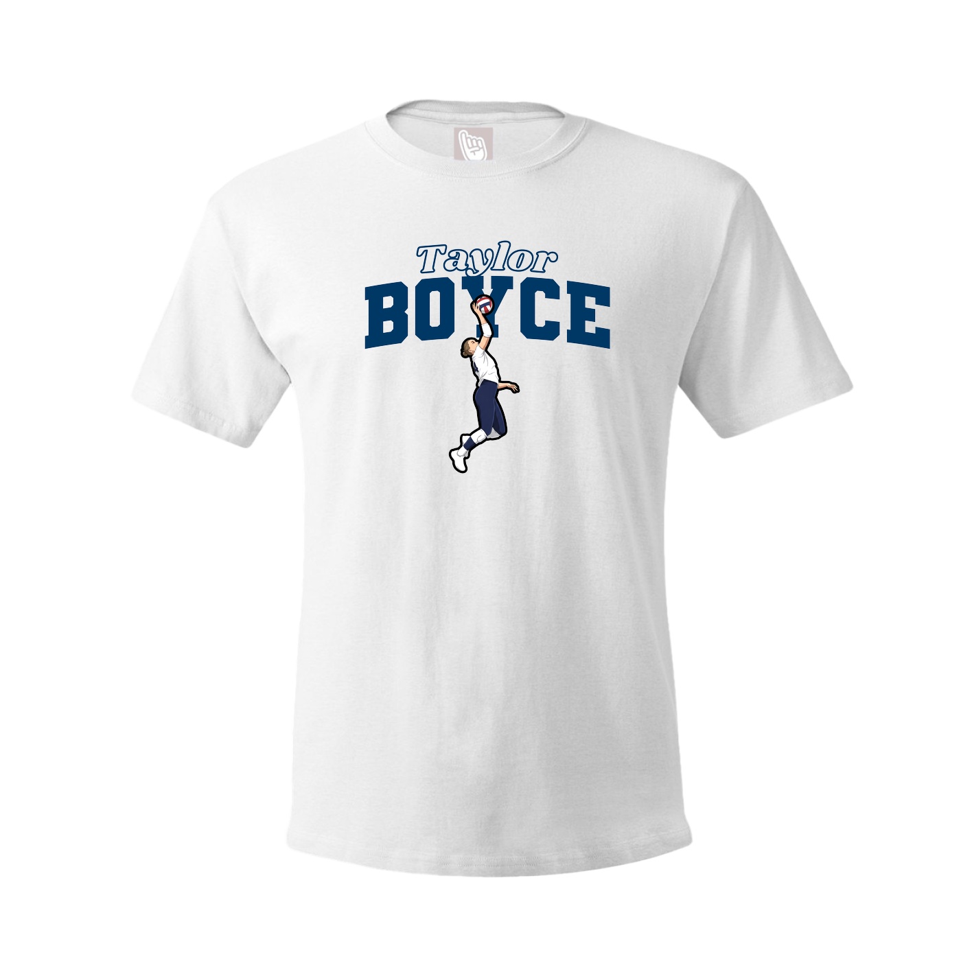 Tee — Name Arch in White