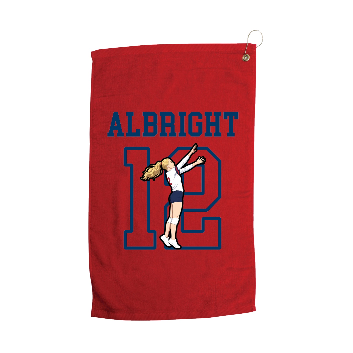 Golf Towel — Shirsey in Red
