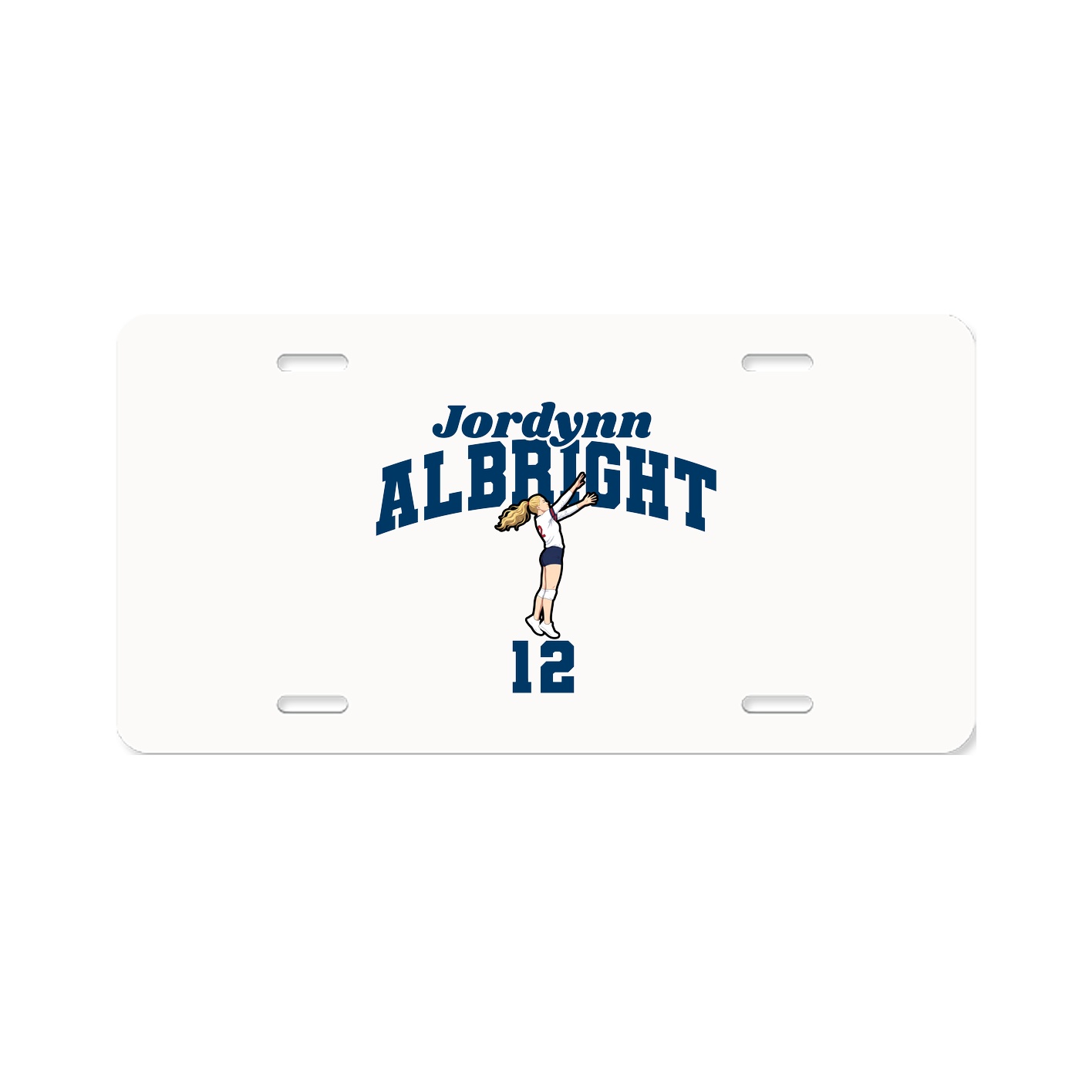 License Plate — Signature Arch in Classic