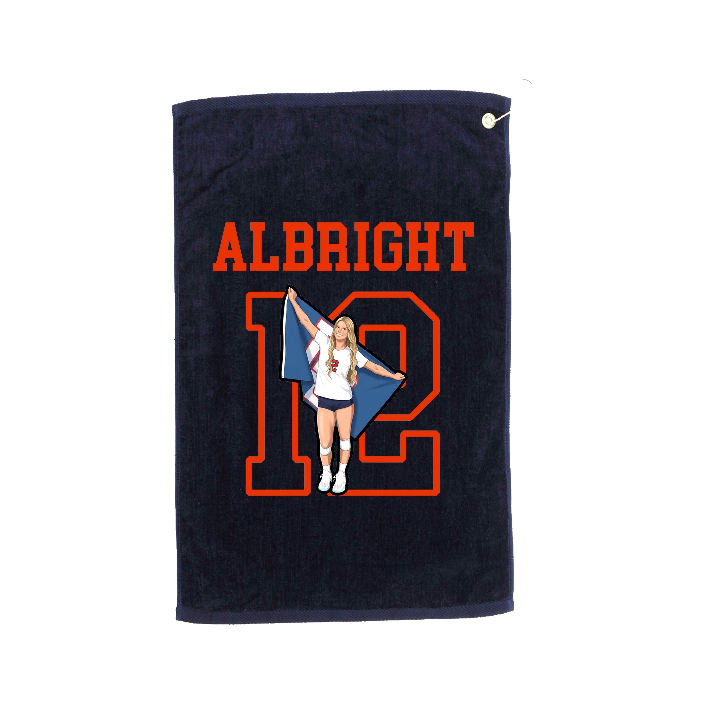 Golf Towel — Shirsey in Navy