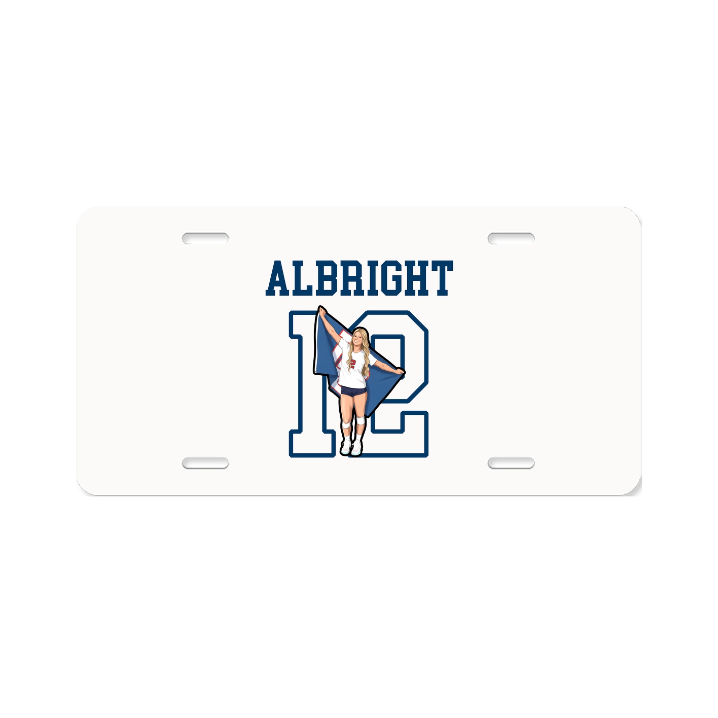 License Plate — Shirsey in Classic