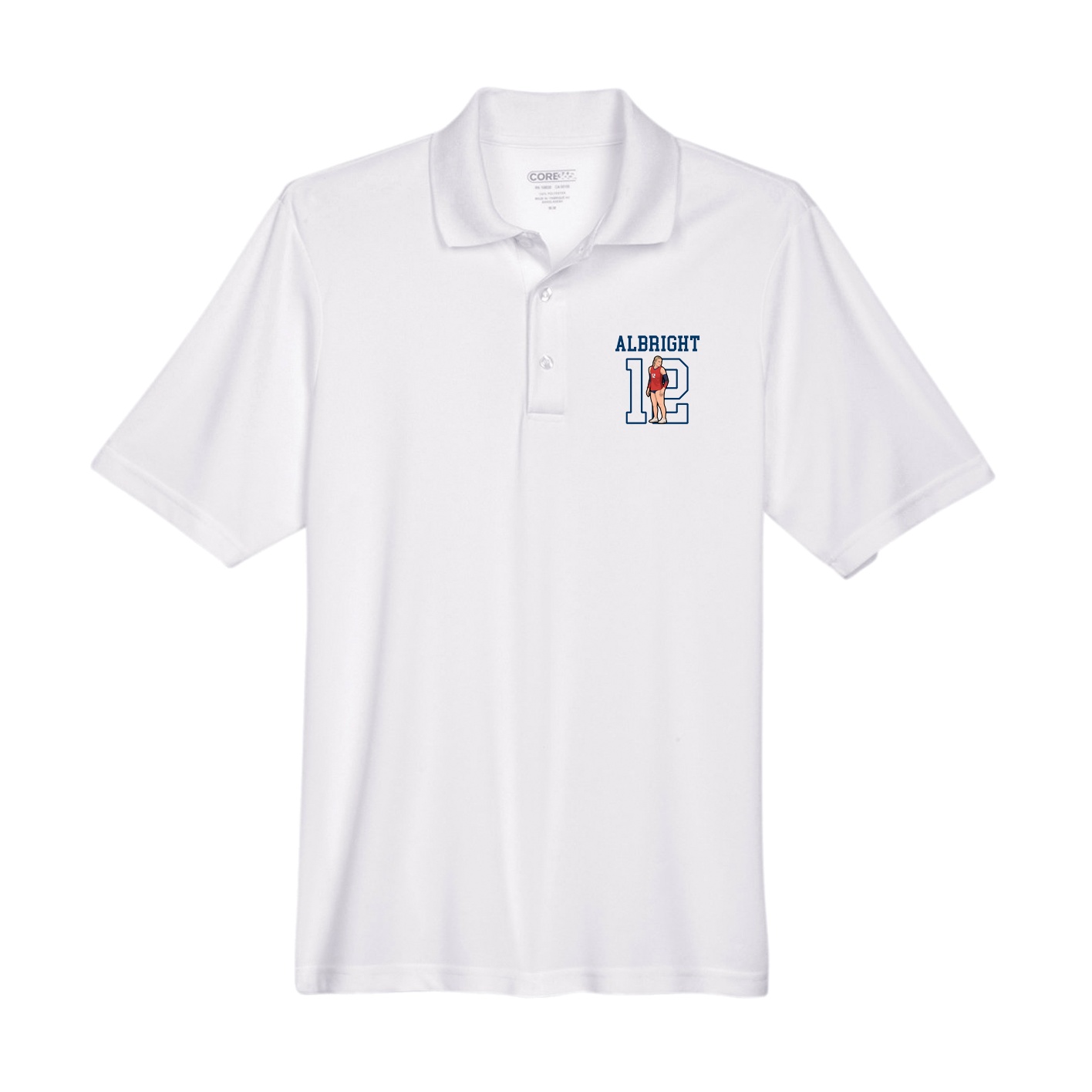 Performance Polo — Shirsey in White