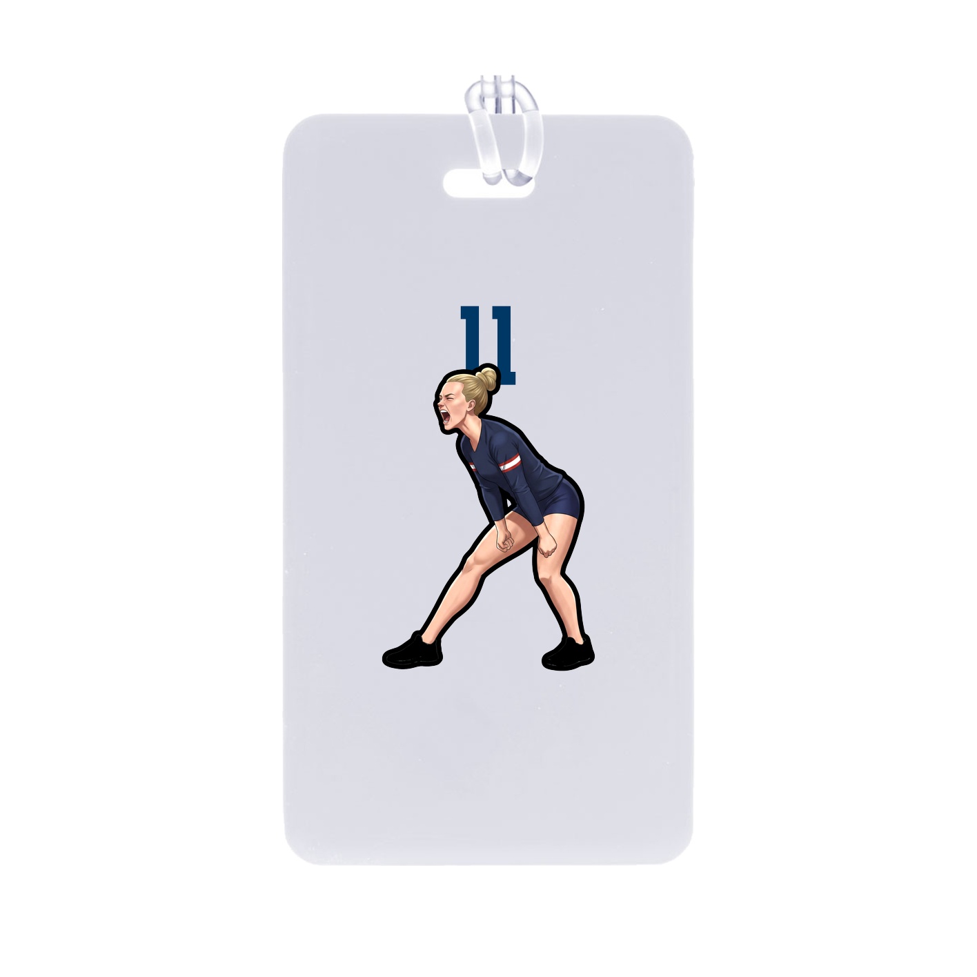 Bag Tag — Number Top in Classic