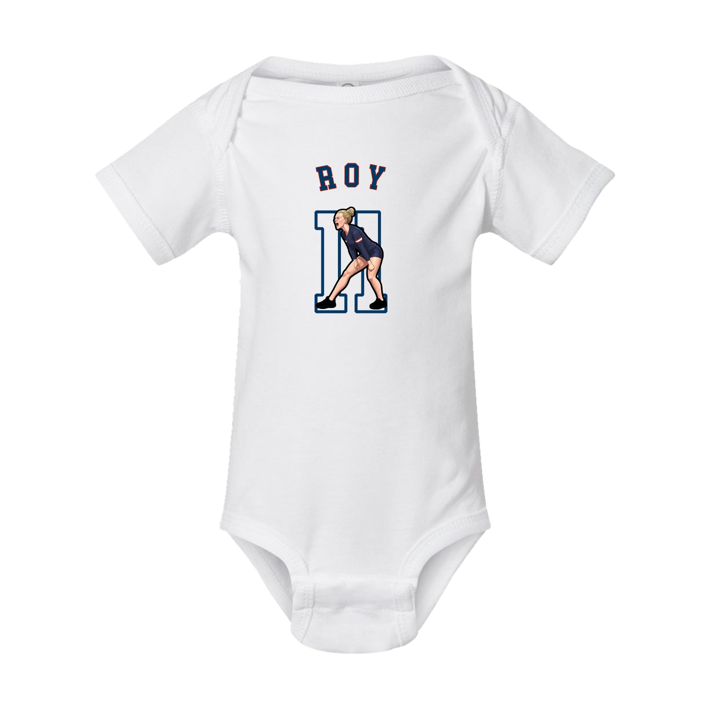 Baby Onesie — Shirsey Arch in White