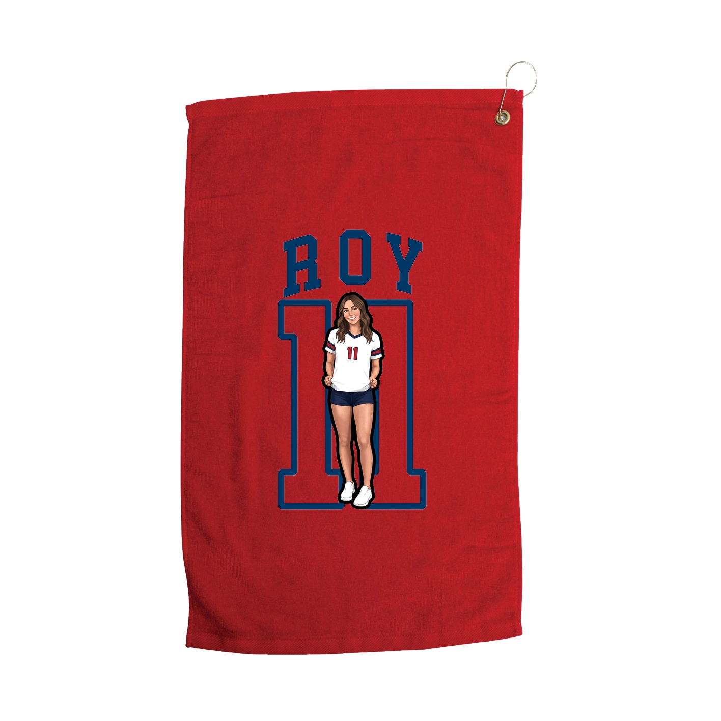 Golf Towel — Shirsey in Red