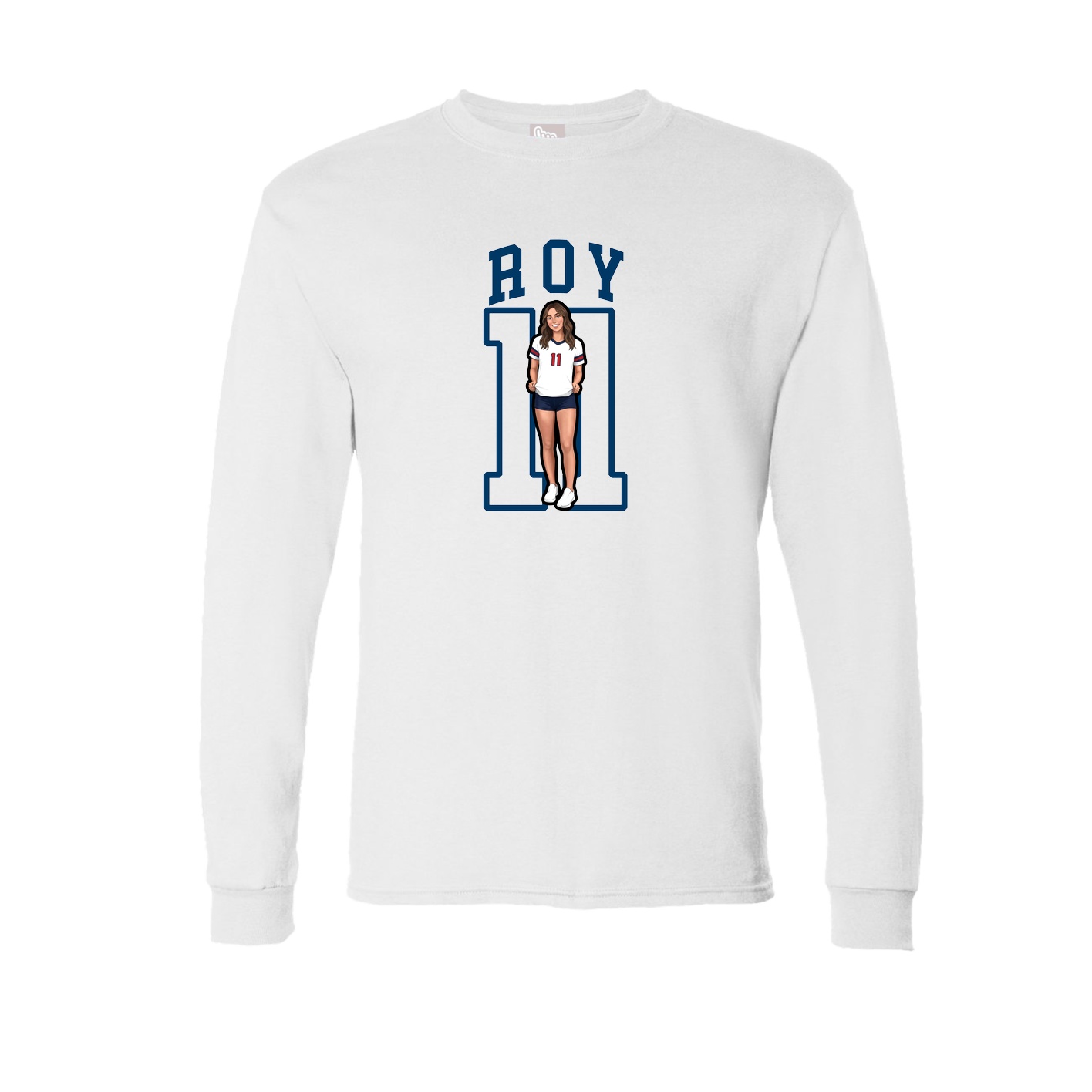 Long Sleeve Tee — Shirsey in White