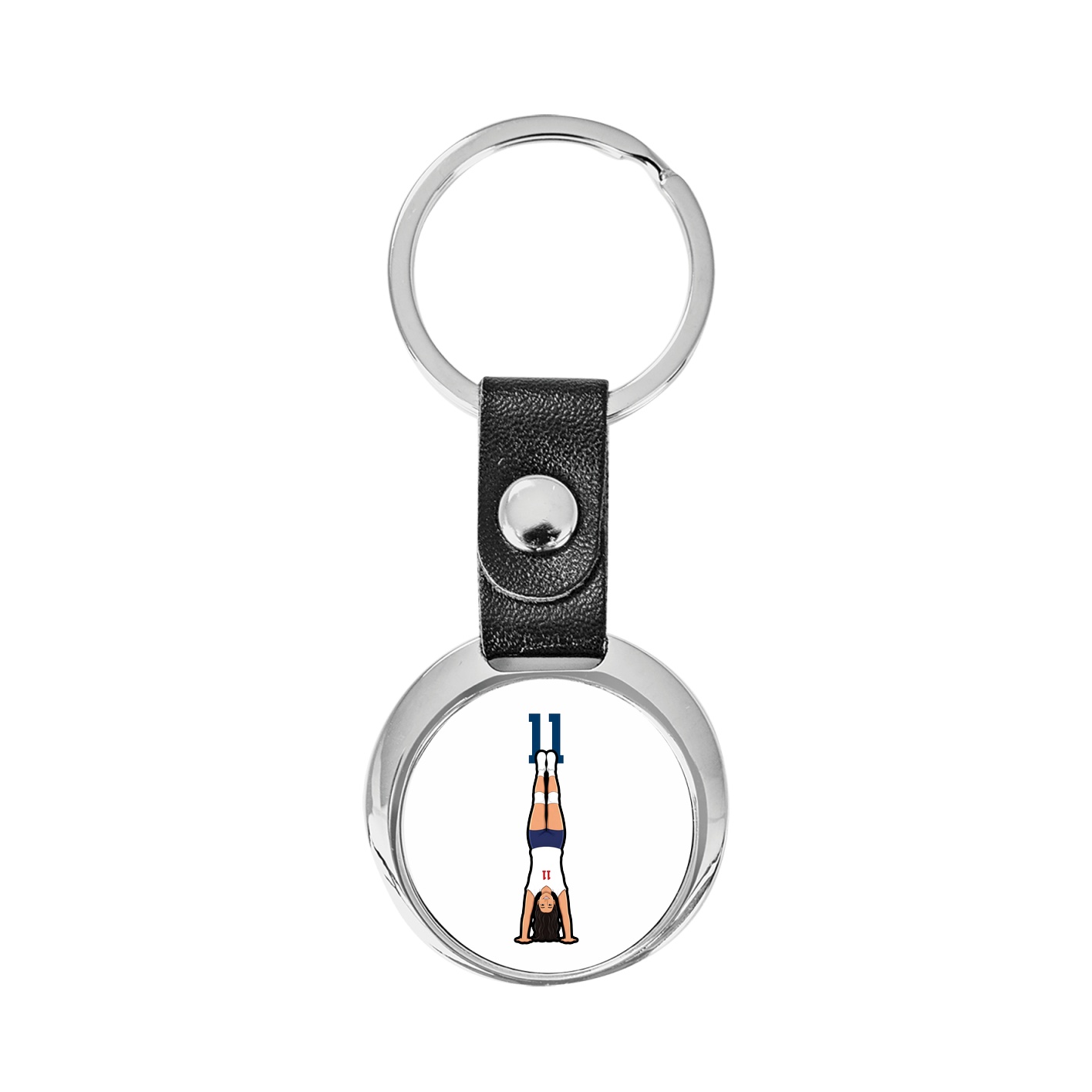 Key Chain — Number Top in Classic