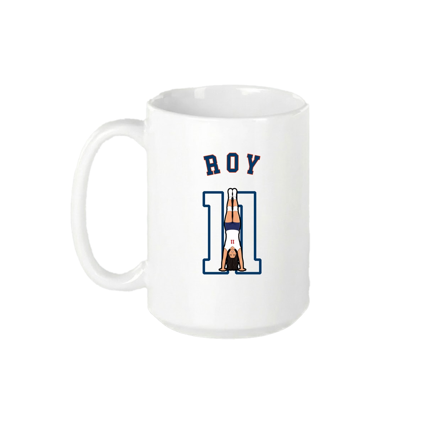 15oz Coffee Mug — Shirsey Arch in White