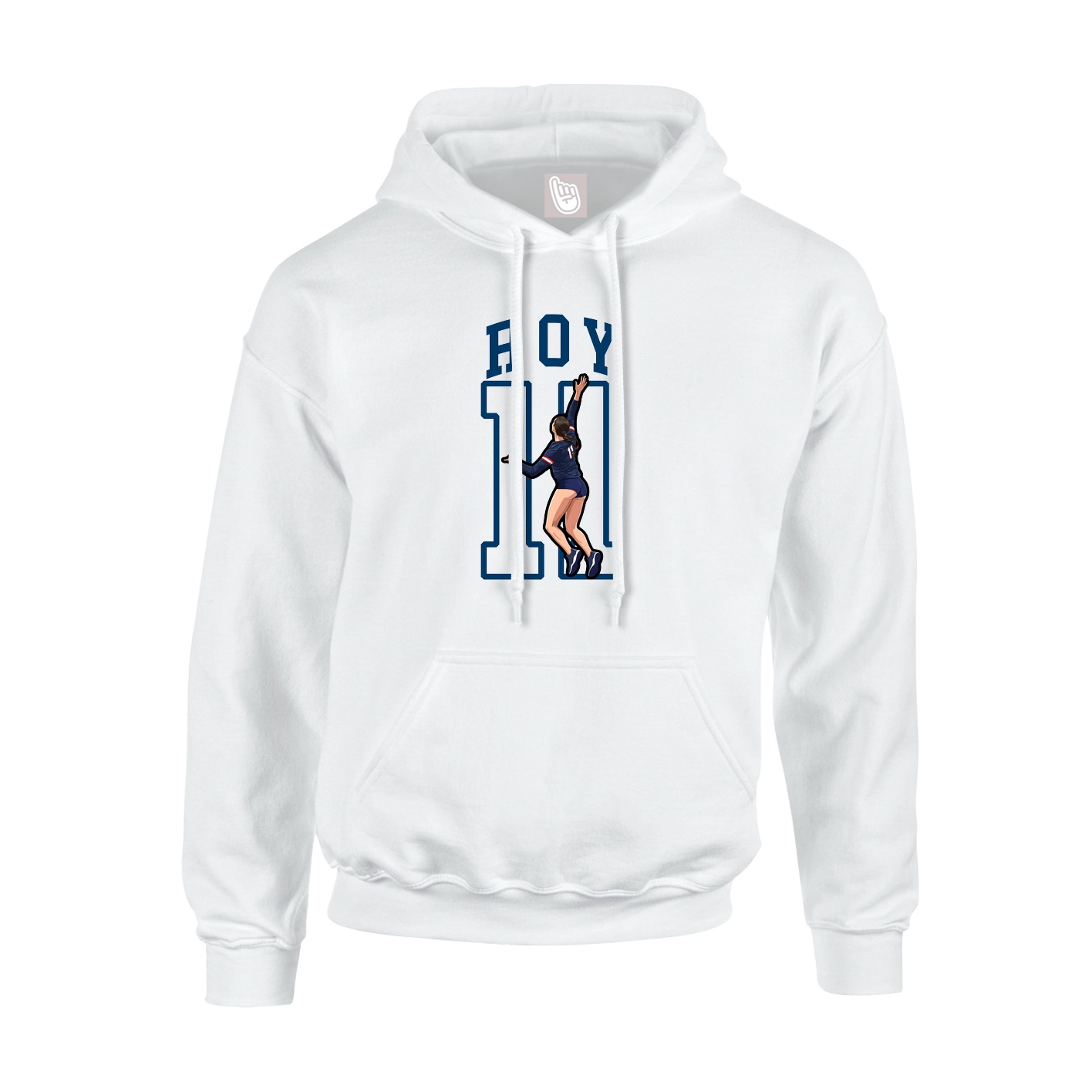 Youth Hoodie — Shirsey in White