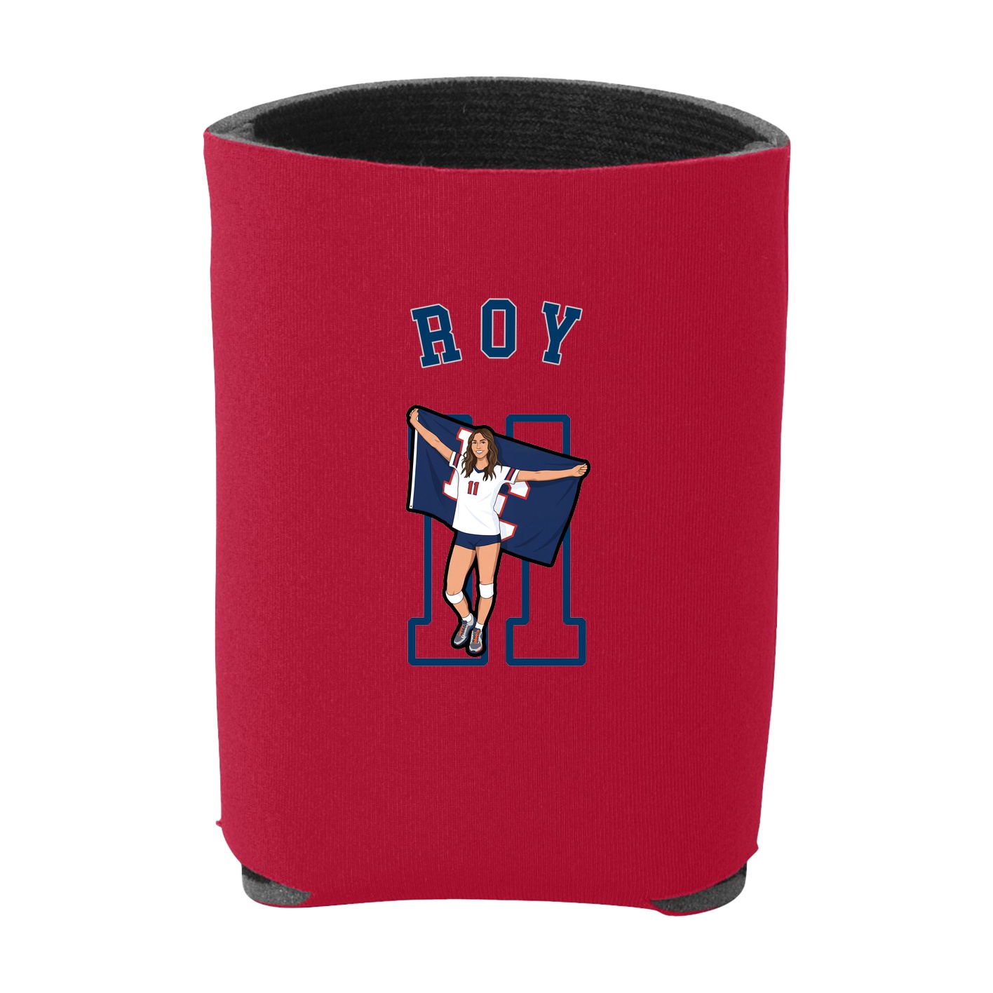 Can Holder — Shirsey Arch in Red