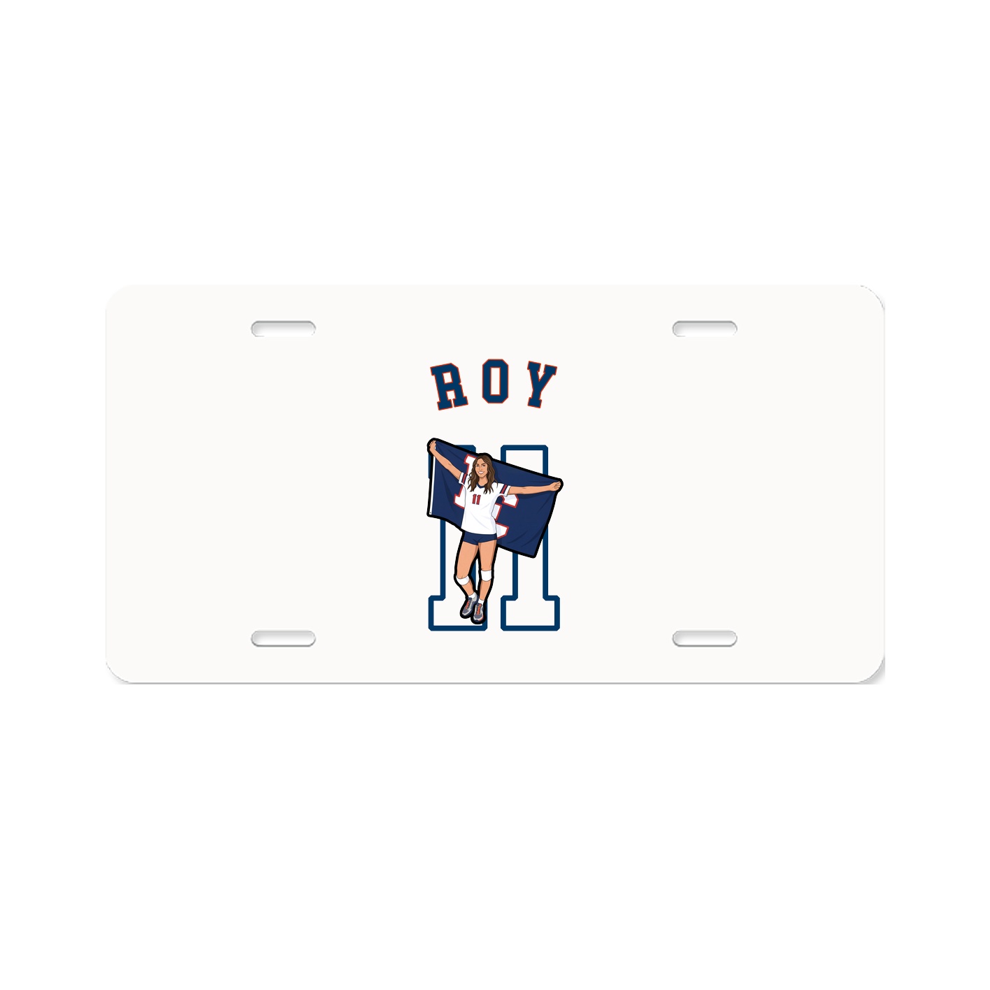 License Plate — Shirsey Arch in Classic