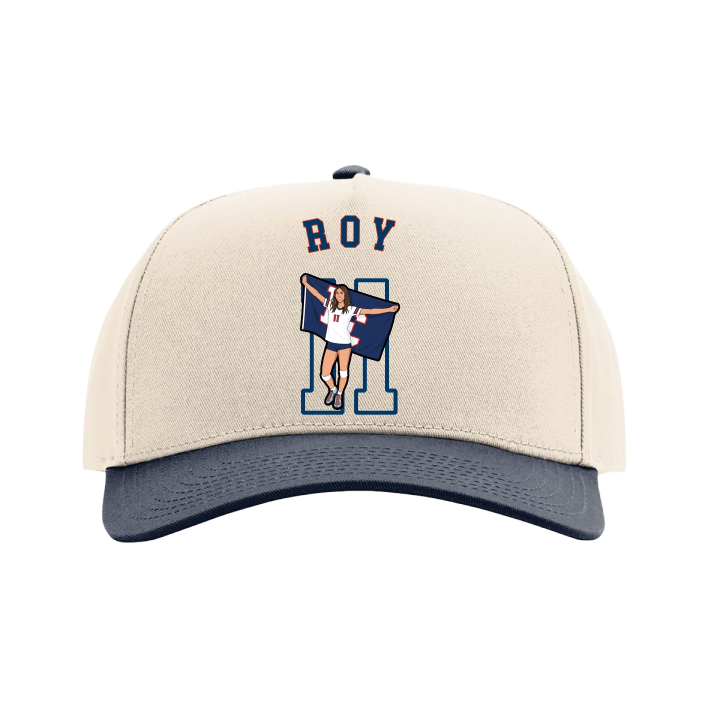 Full Fabric Five-Panel Champ Cap