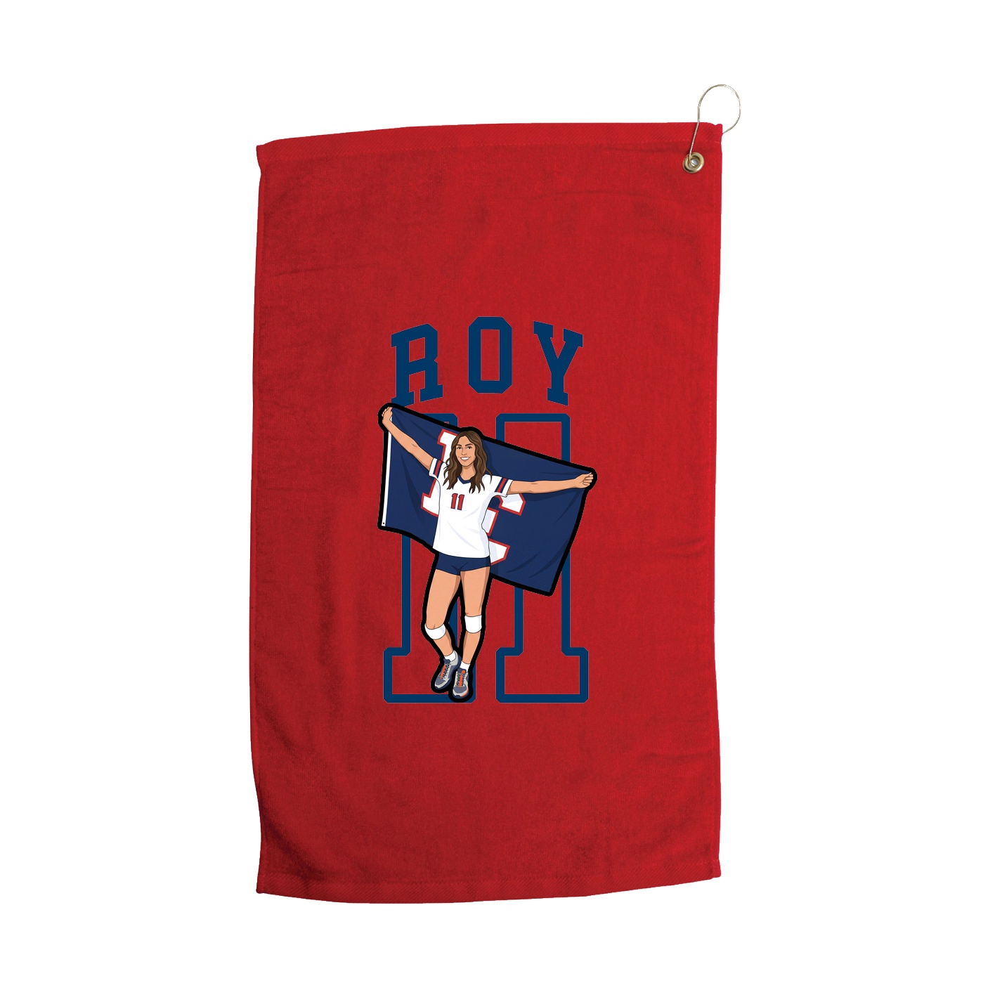 Golf Towel — Shirsey in Red