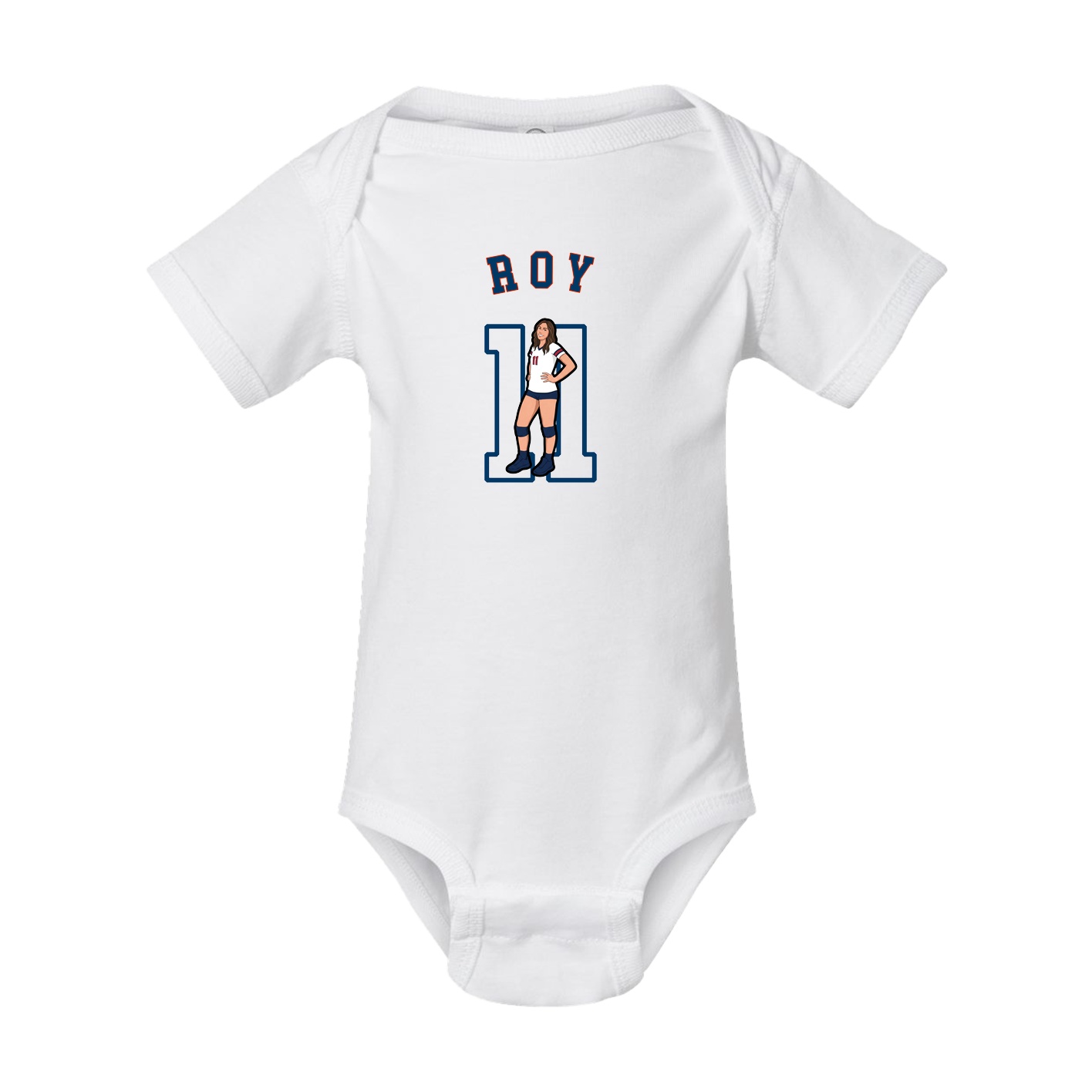 Baby Onesie — Shirsey Arch in White