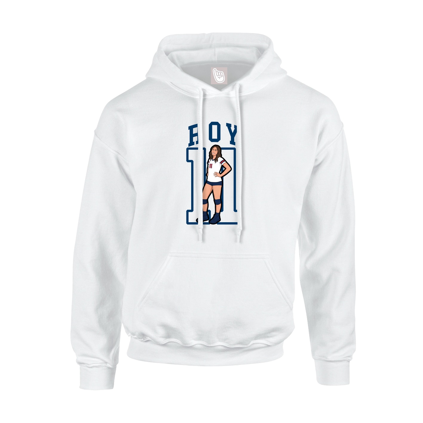 Youth Hoodie — Shirsey in White