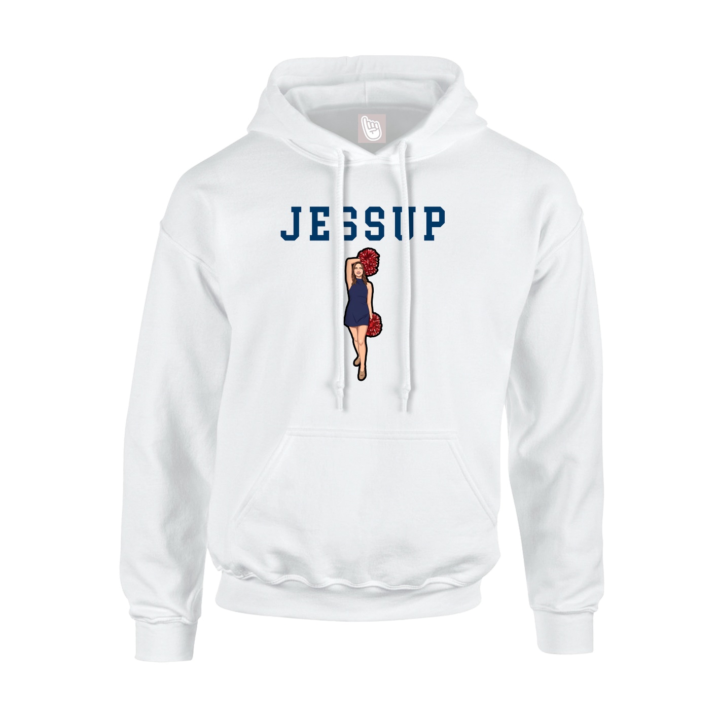 Youth Hoodie — Shirsey in White