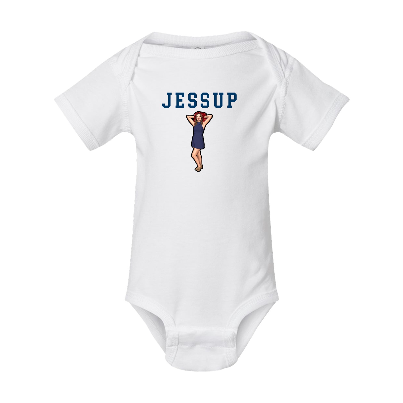 Baby Onesie — Shirsey in White