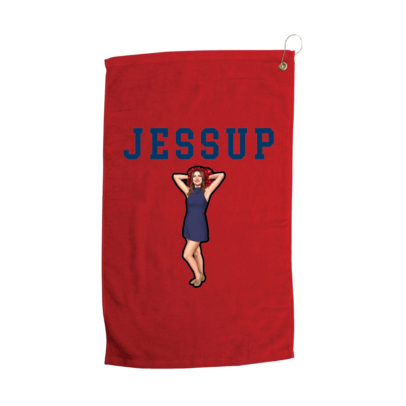 Golf Towel — Shirsey in Red