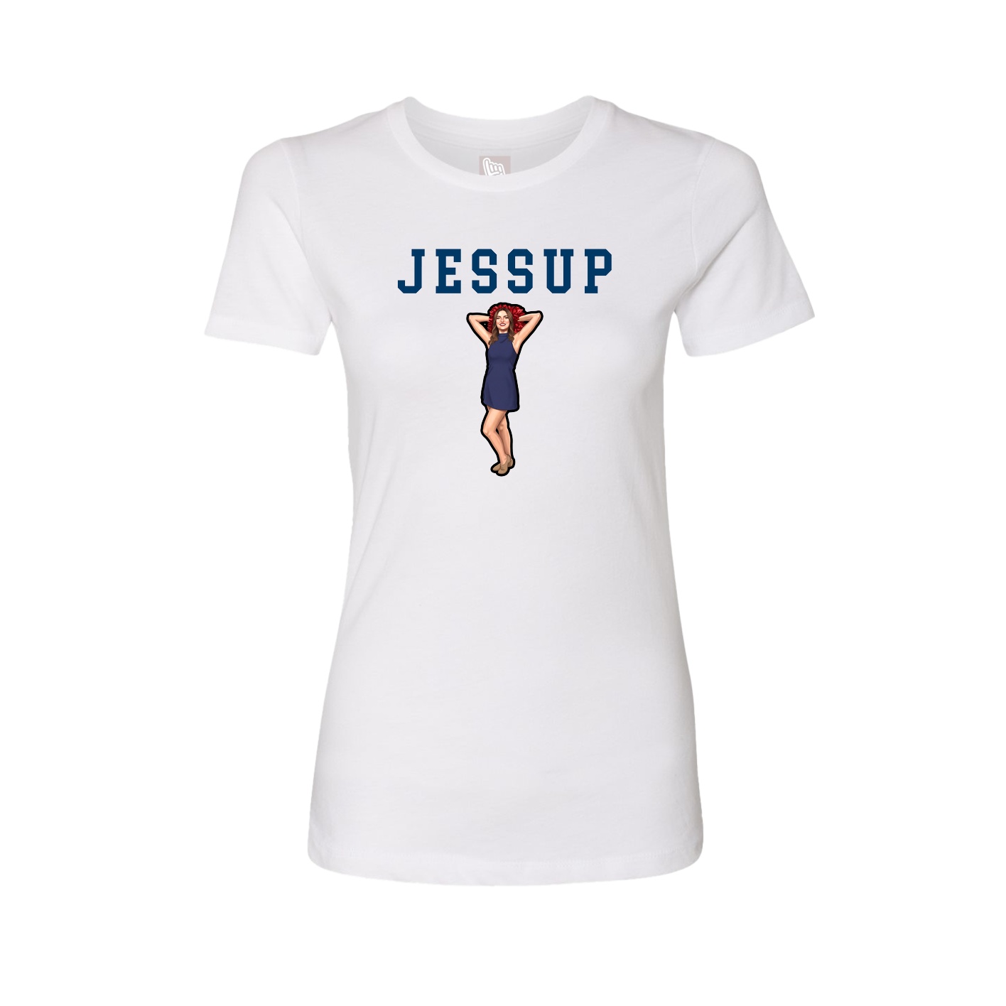 Fitted Women's Tee — Shirsey in White