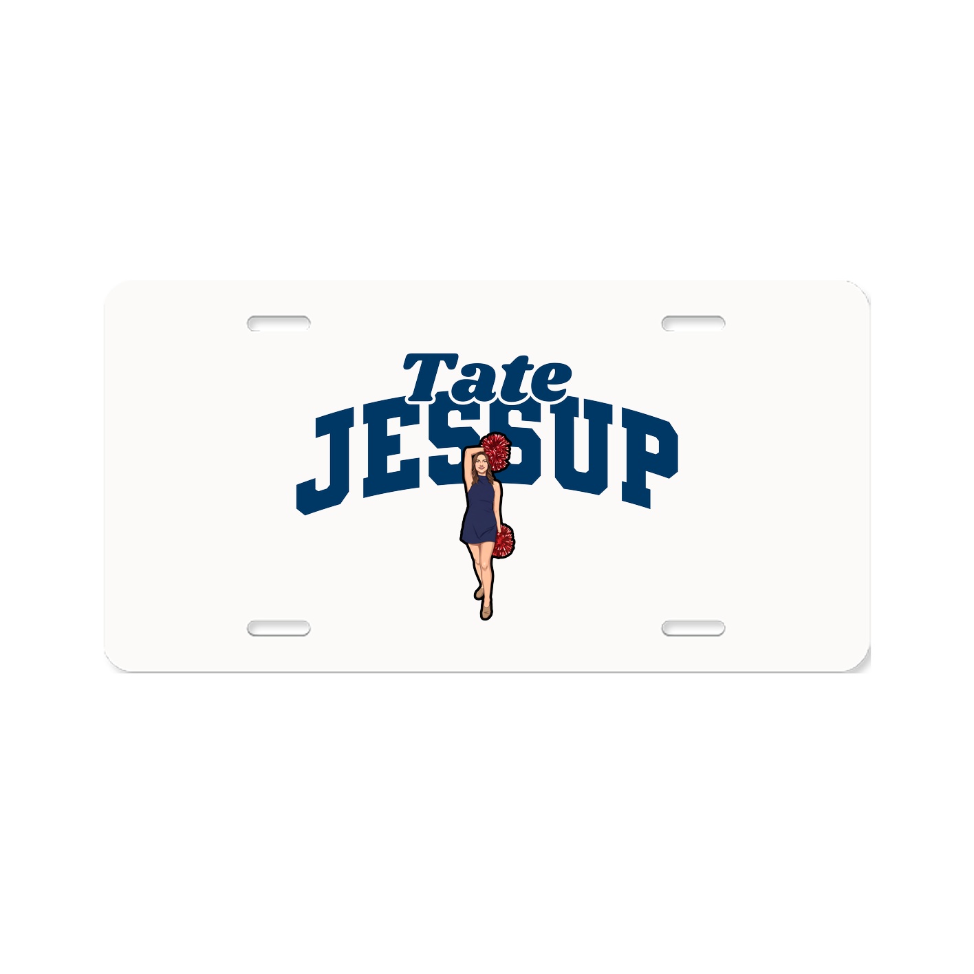 License Plate — Signature Arch in Classic