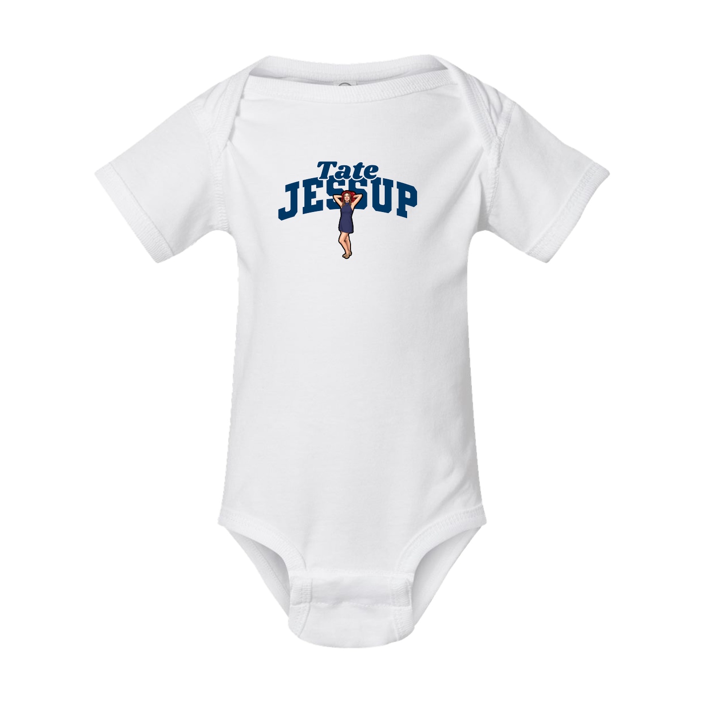 Baby Onesie — Signature Arch in White