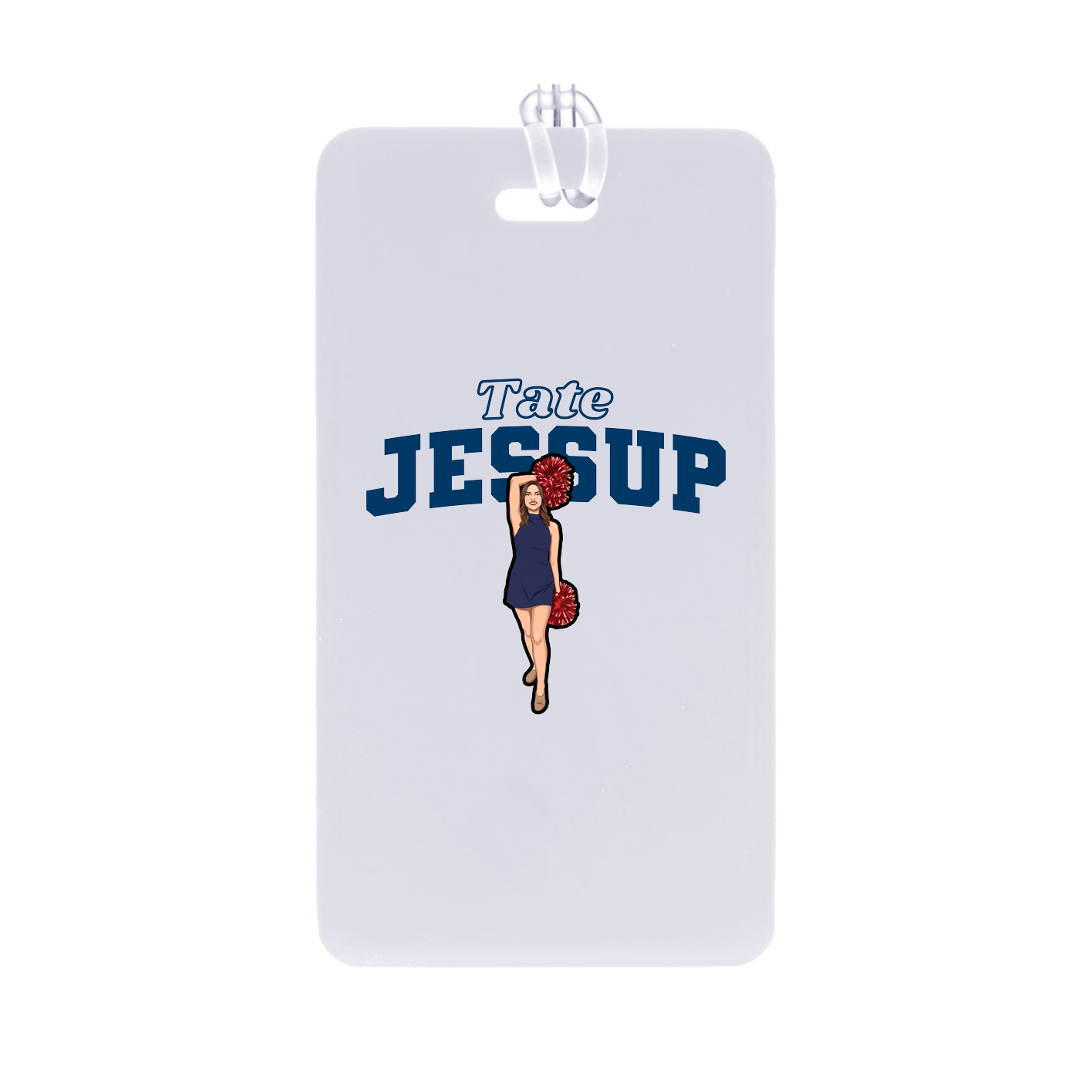 Bag Tag — Name Arch in Classic