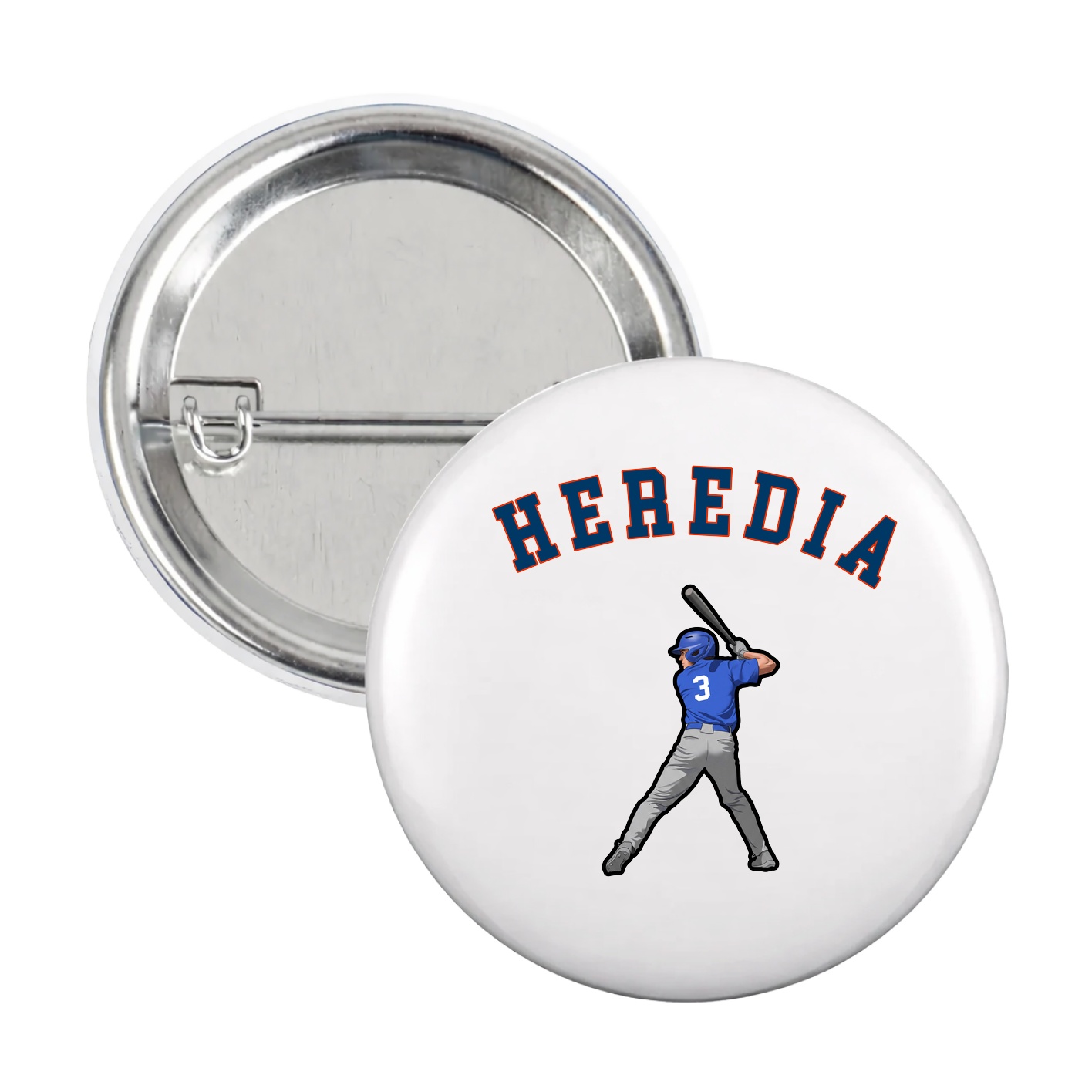 Game Day Button — Shirsey Arch in White