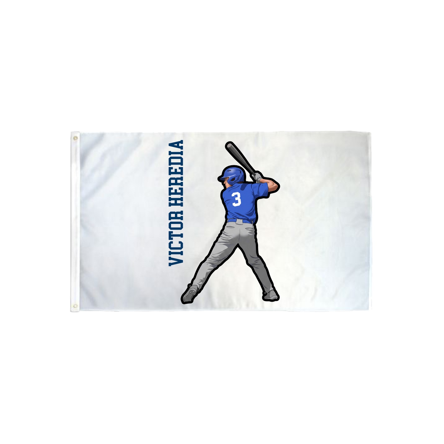 3x5 Flag — Name Vertical in Classic