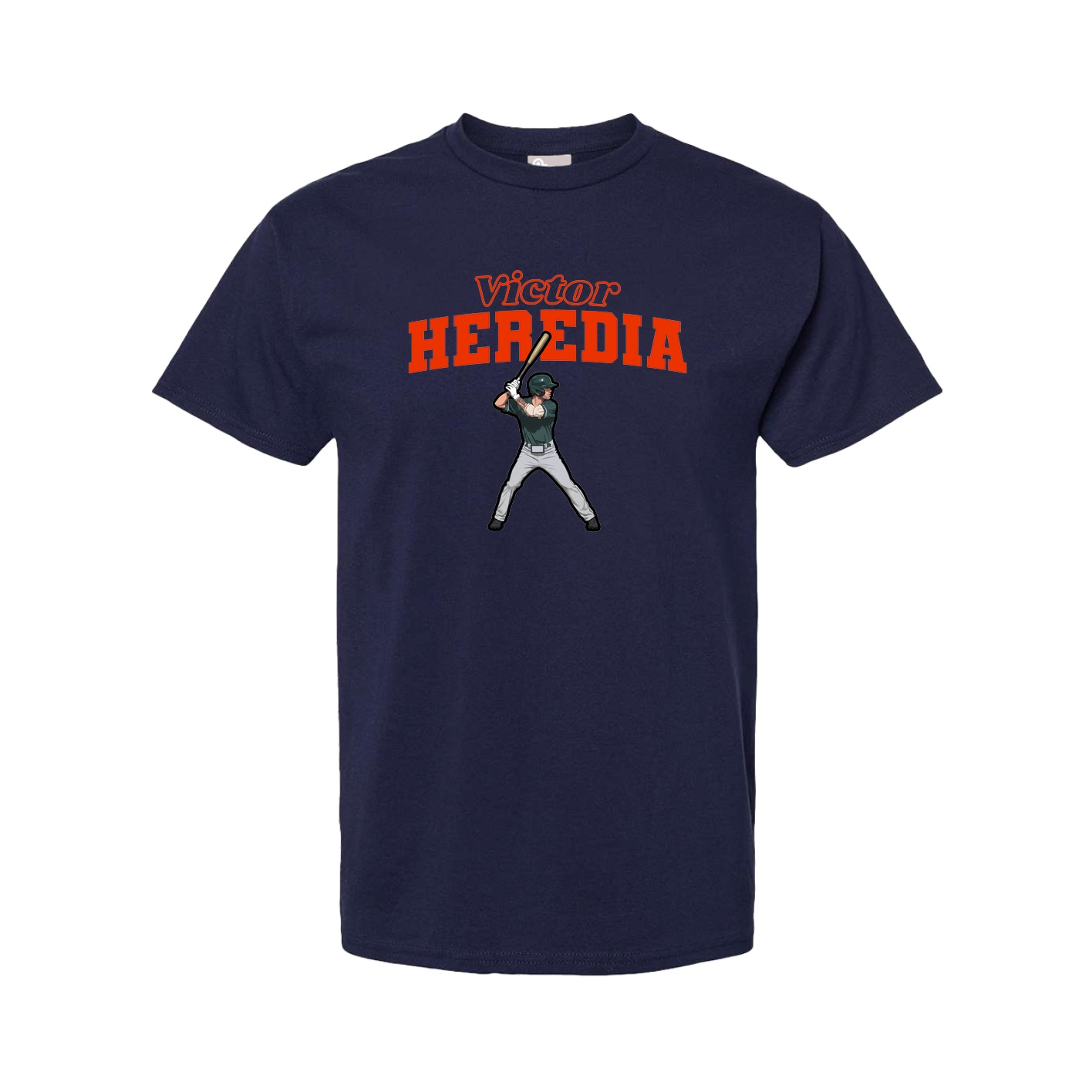 Tee — Name Arch in Navy