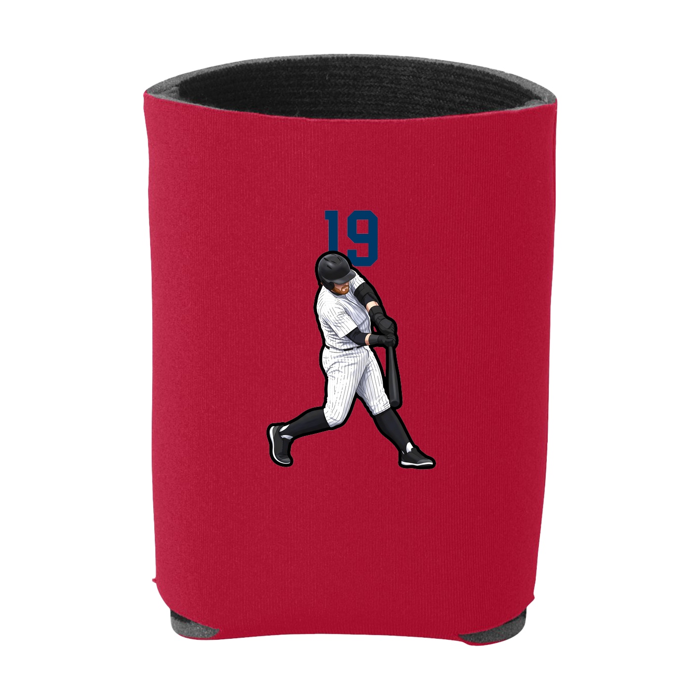 Can Holder — Number Top in Red