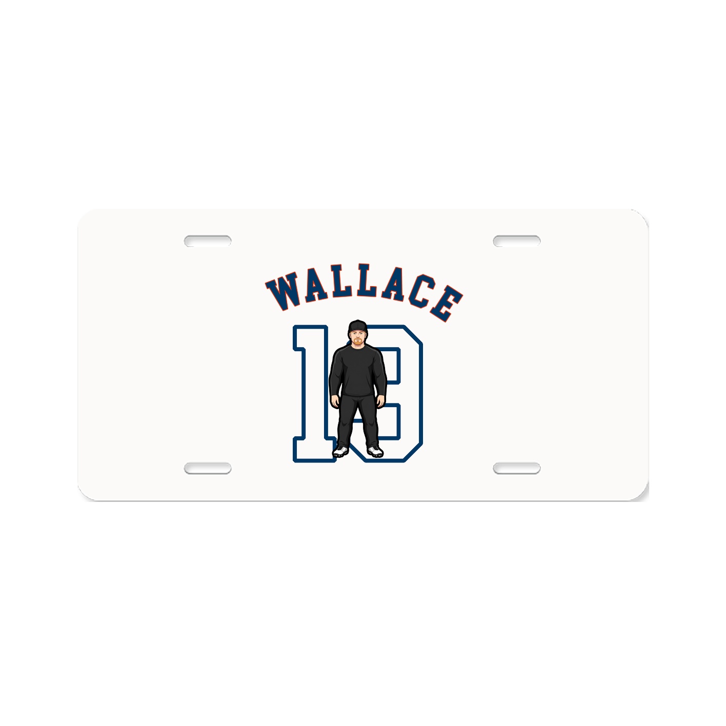 License Plate — Shirsey Arch in Classic