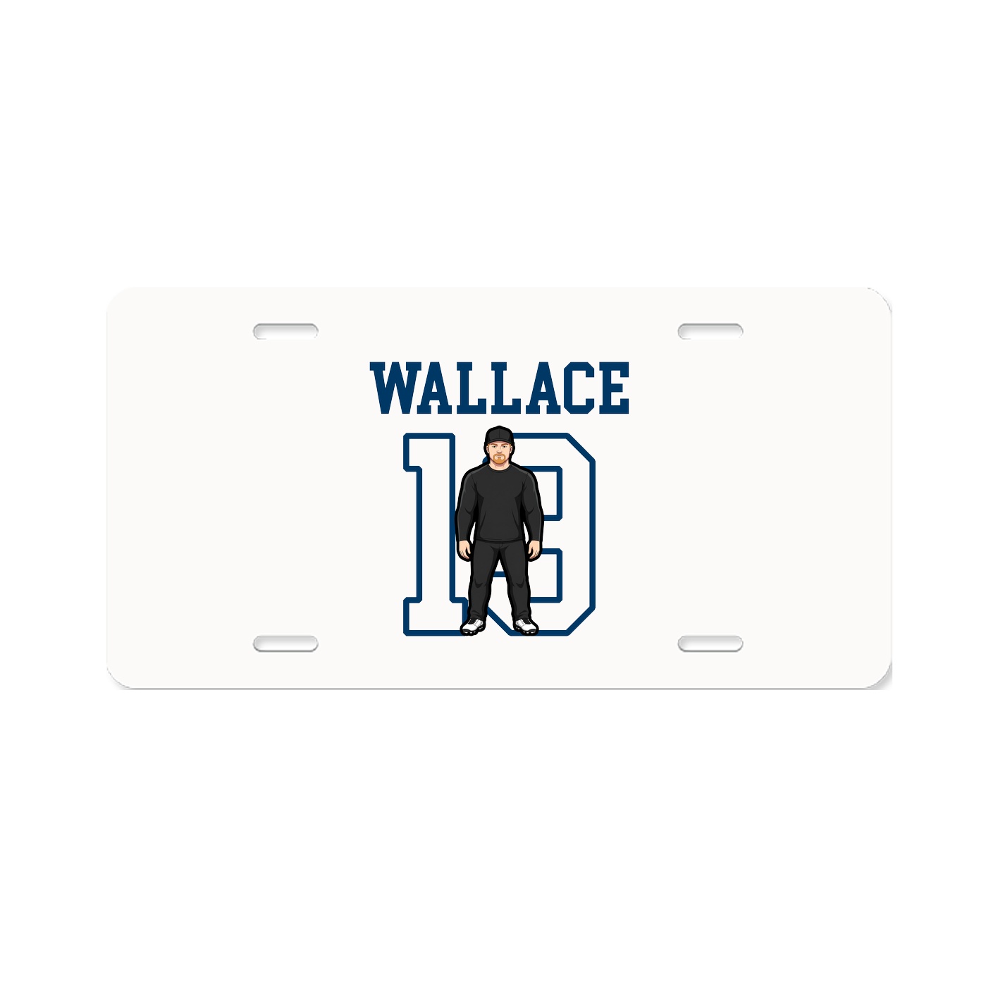 License Plate — Shirsey in Classic