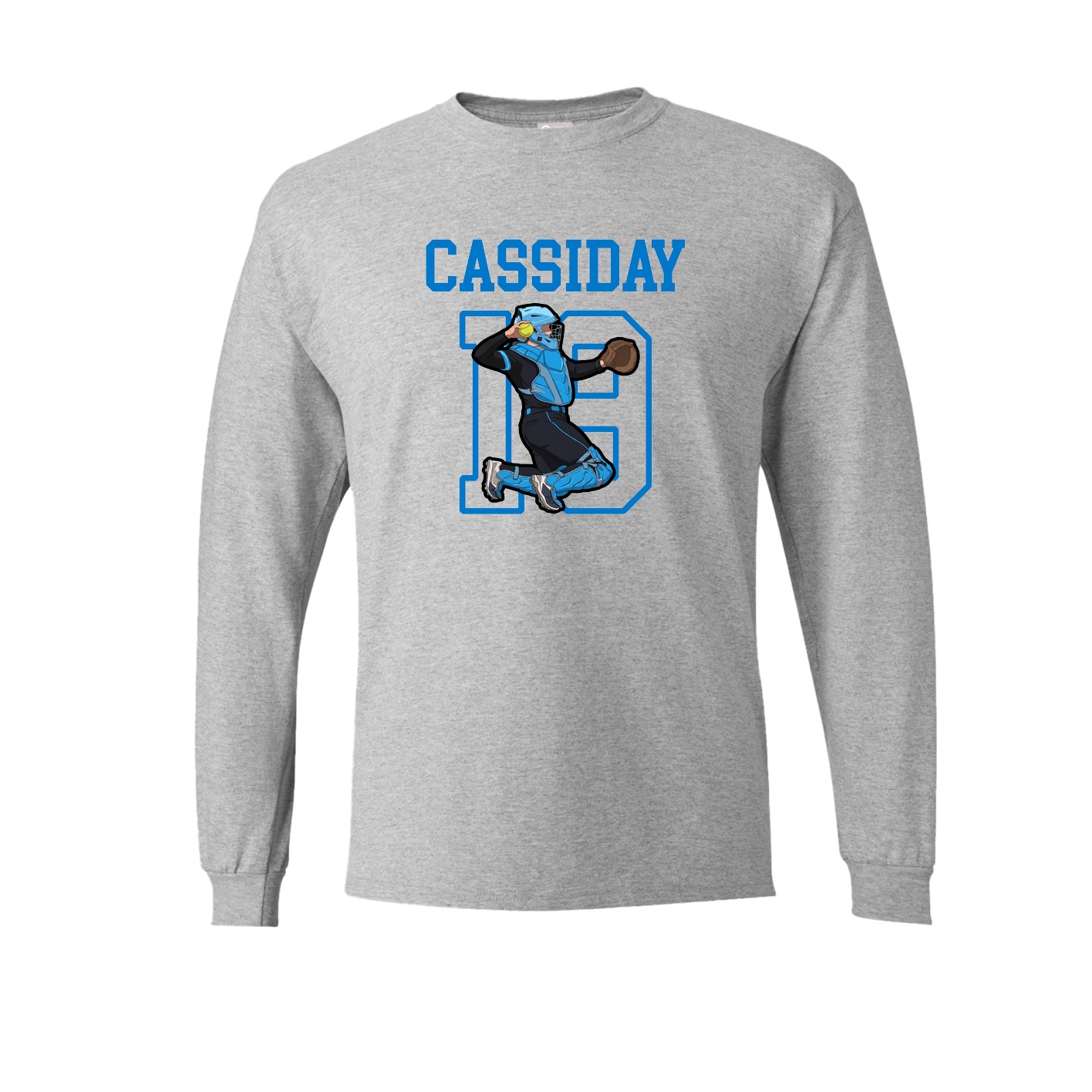Long Sleeve Tee — Shirsey in Grey